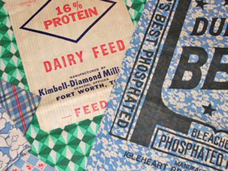 vintage feed bags