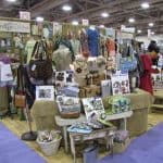 Booth at Quilt Market KC
