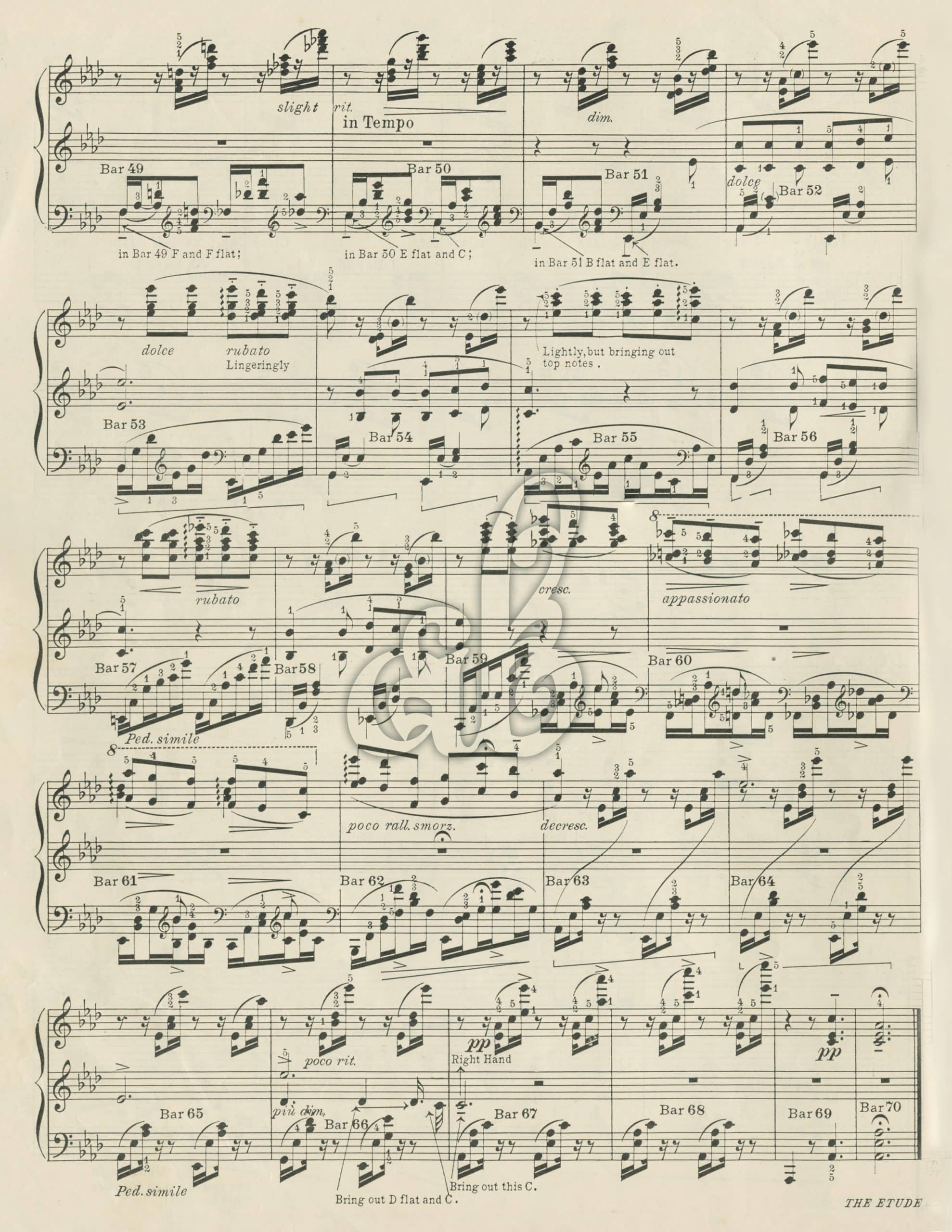 music sheet paper