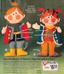 Dapper dan and dressy sales bessy dolls