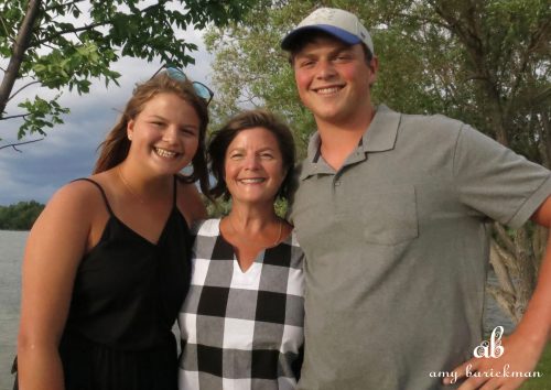 amy-and-kids-torch-lake