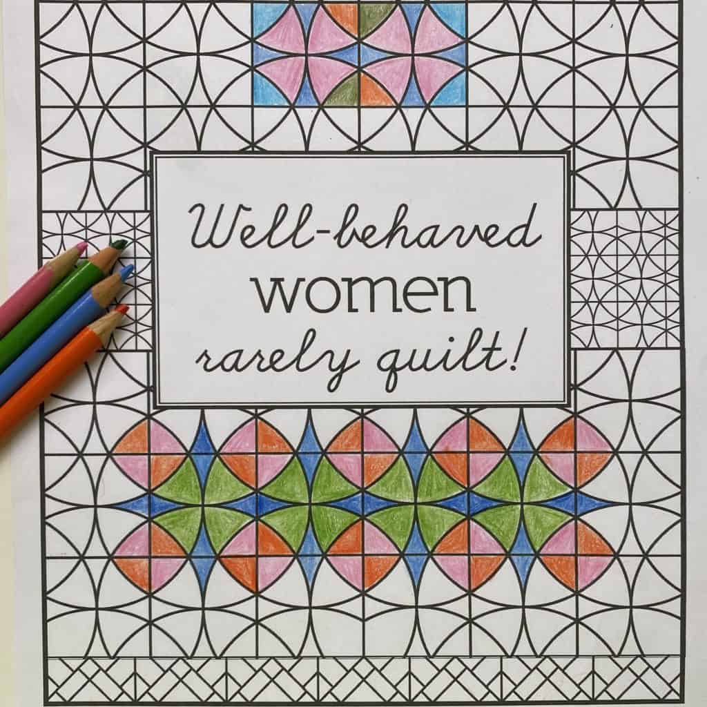 Vintage Notions Coloring Book: Quilt Therapy ebook • Amy Barickman