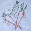 Carrots and Peas- Crossroads Embroidery Series
