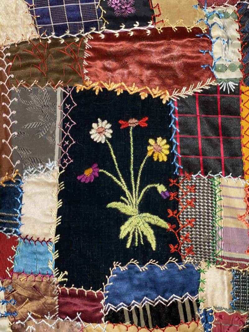 Donna's crazy quilt