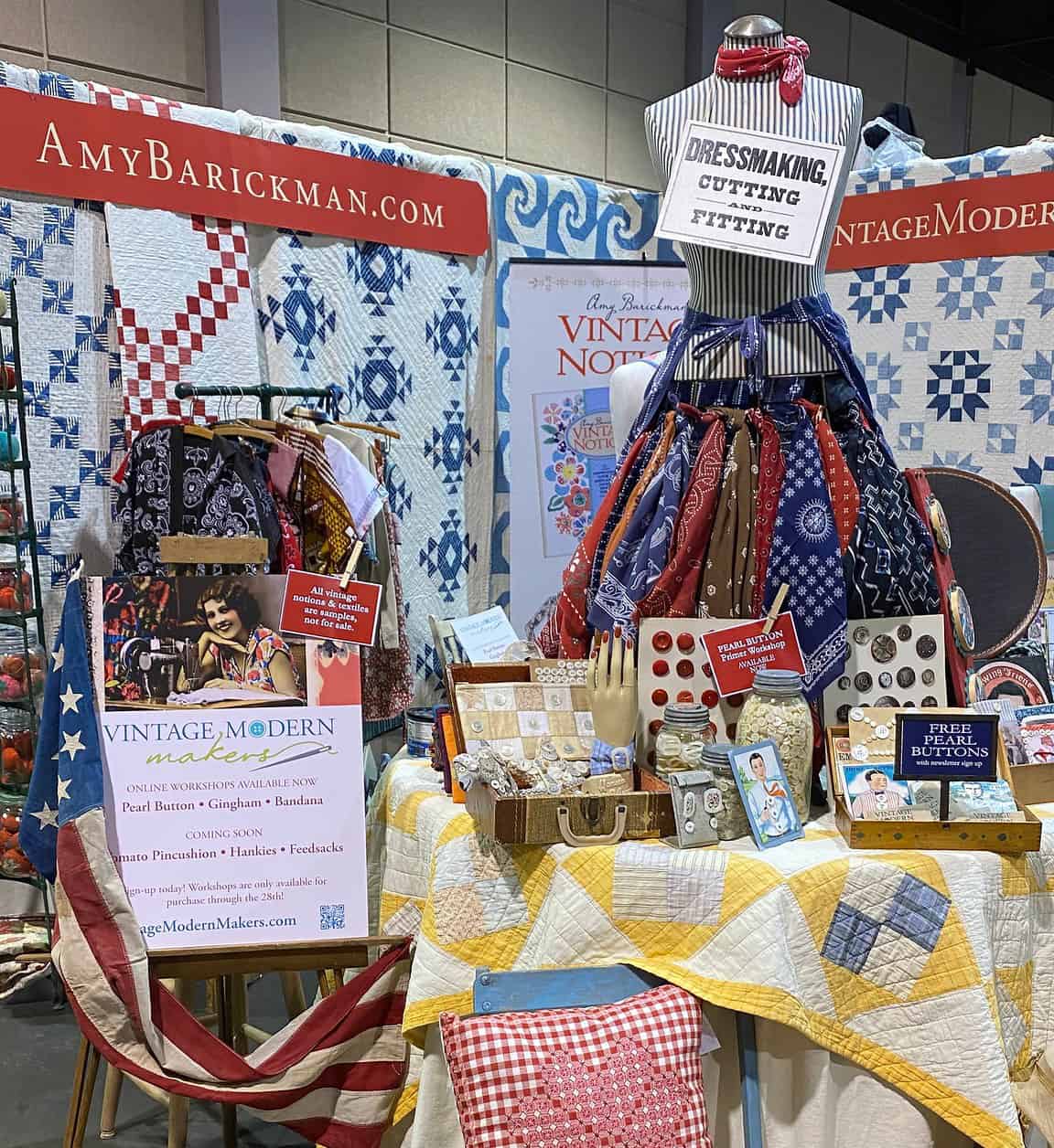 Quilt Festival Booth