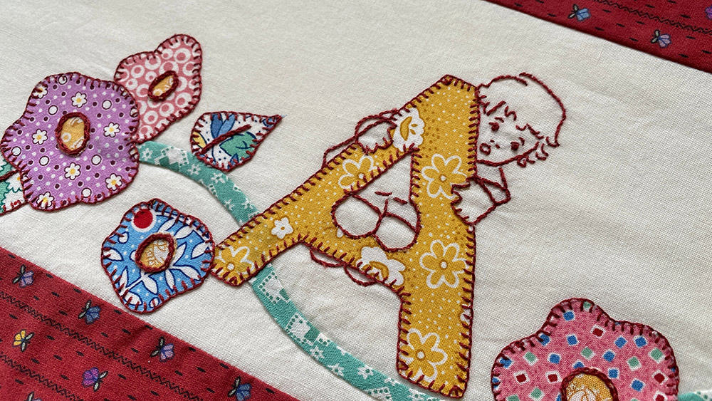 A is for Applique