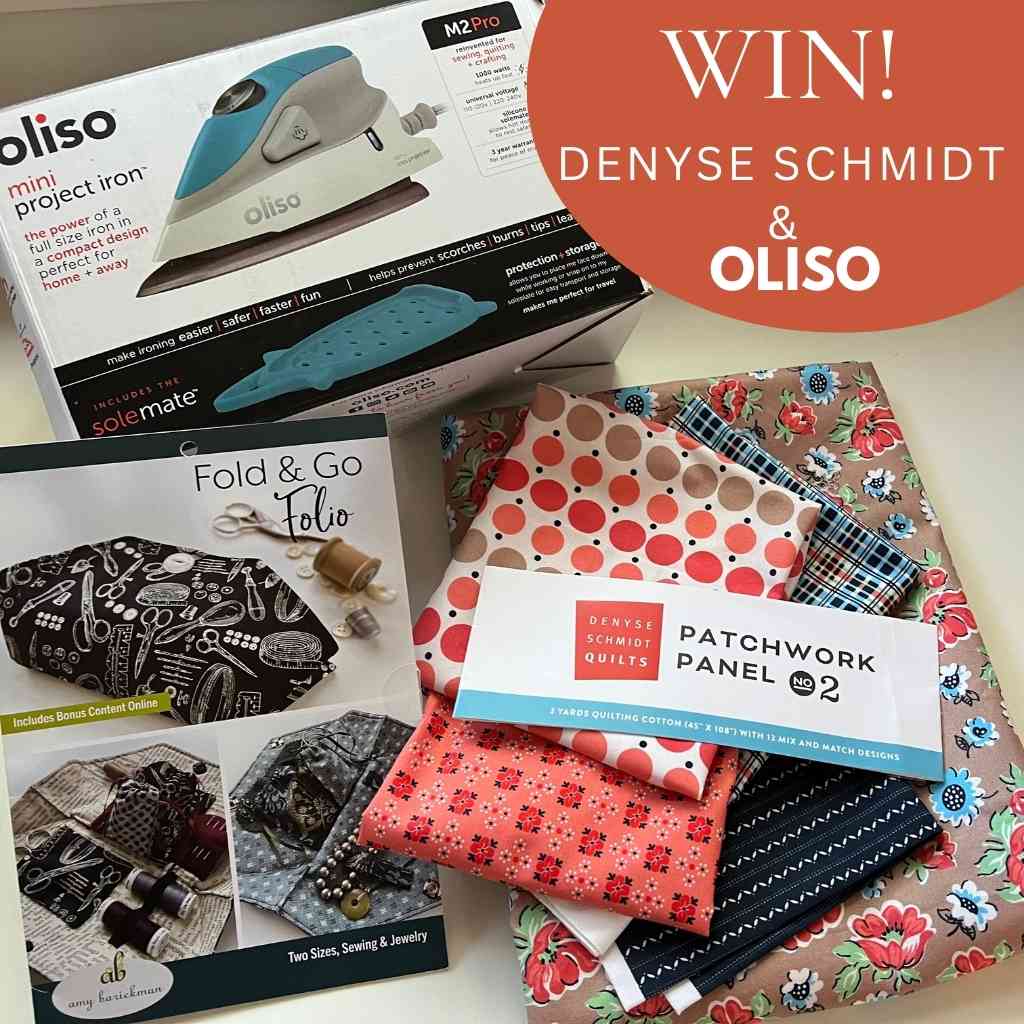 Prizes for giveaway Oliso and Denyse Schmidt