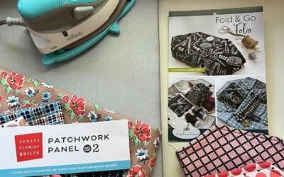 Fold & Go Folio in Denyse Schmidt Fabrics!