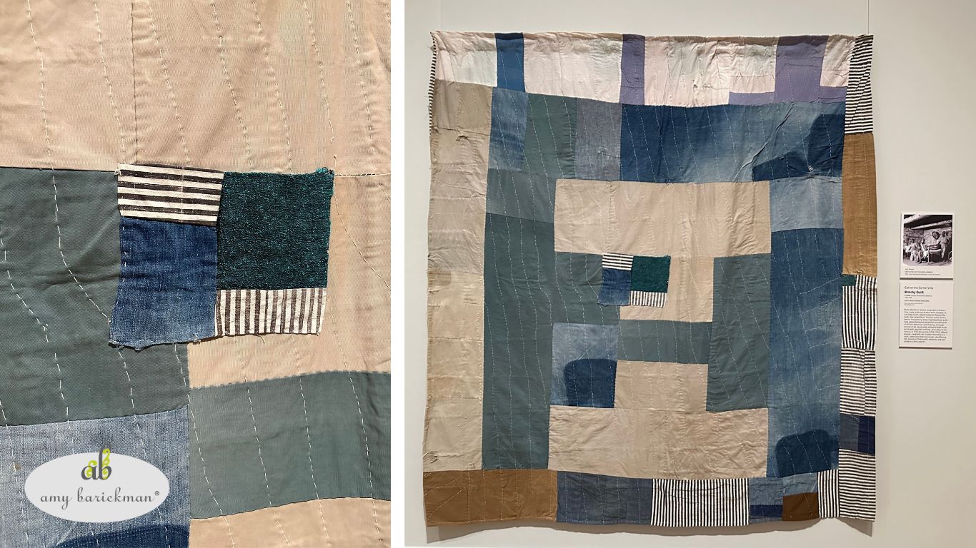 Britchy Quilt, made in Alabama by Catherine Somerville in approximately 1930-1050