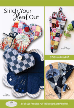 stitch your heart out sewing pattern cover